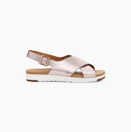 UGG Kamile Metallic - Sandaler Dame - Metal (NO-C254)